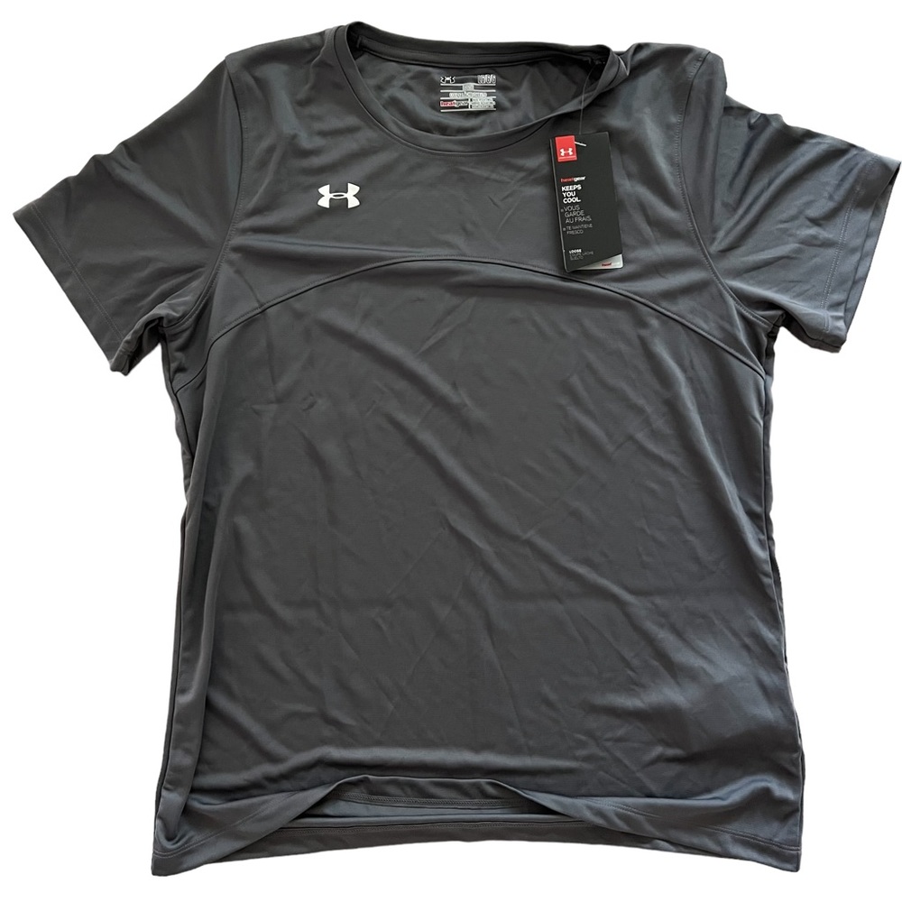 NWT Under Armour HeatGear Tee Size L – Lightweight Moisture-Wicking Athletic Top